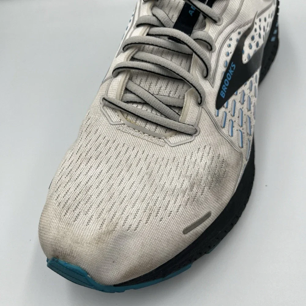 Brooks Adrenaline‎ 21 Men's Size 10 D (Medium) Running Shoes Gray Gym *READ*
